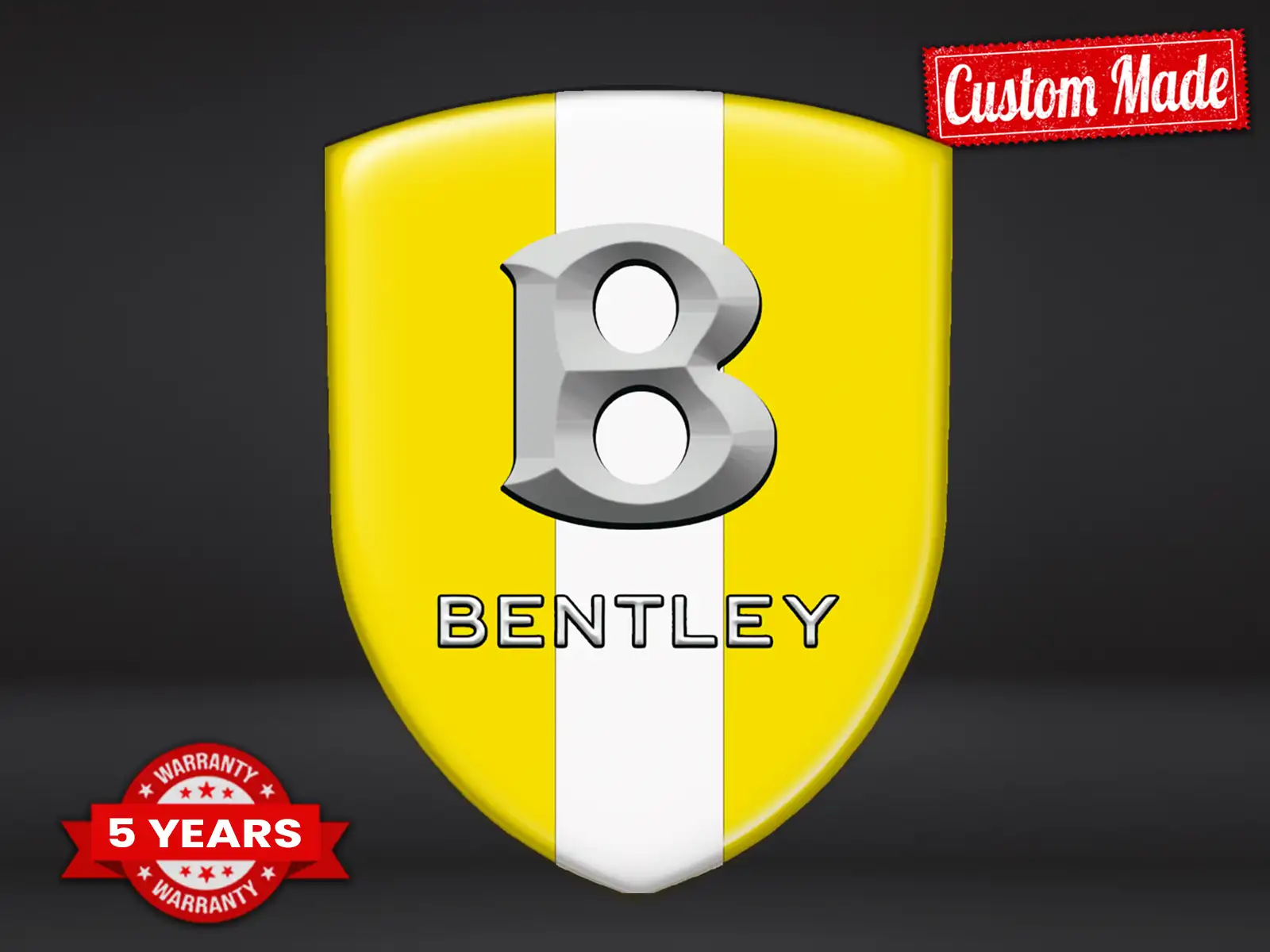 Bentley Adesivi Vinile Auto su Misura Resistenti Sportivi Lusso